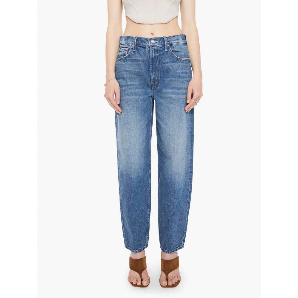 NEW MOTHER rabbit hole ankle jeans in remember when